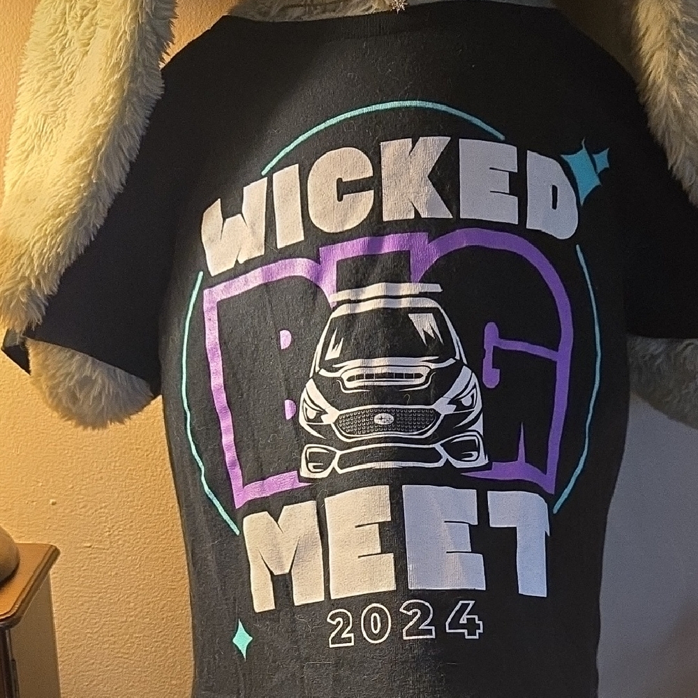 Gildan Black Wicked Big Meet 2024 Tee